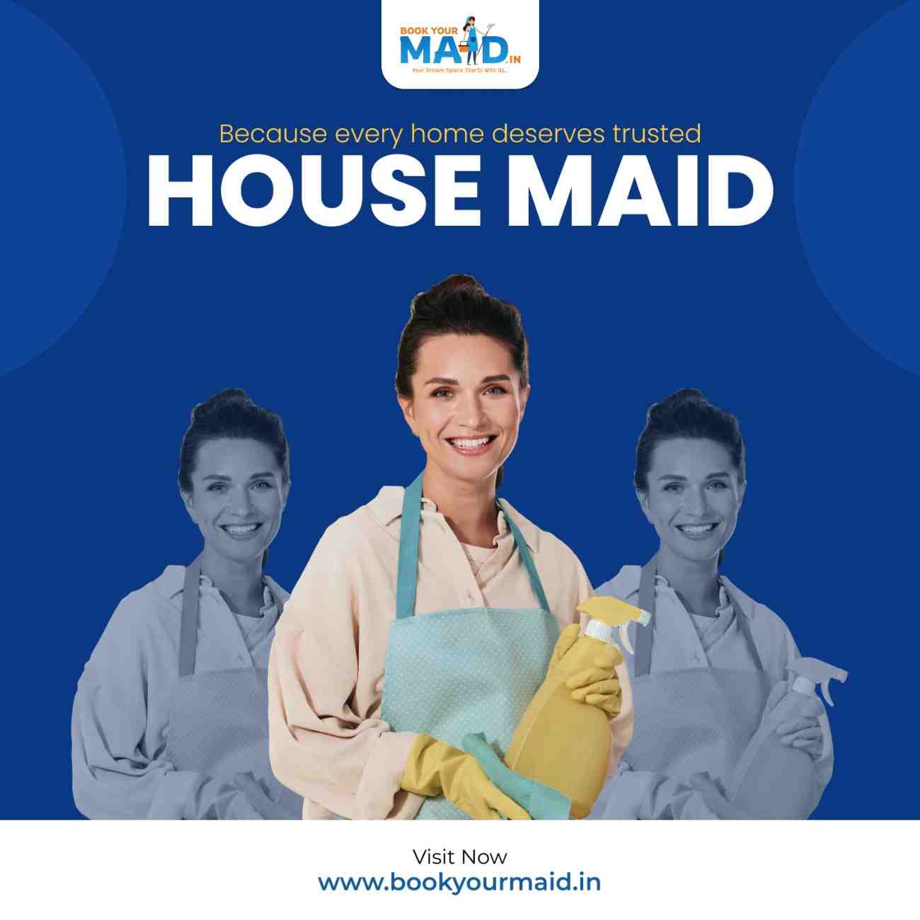 How Book Your Maid Makes House Maid Services in Mumbai Simple and Reliable