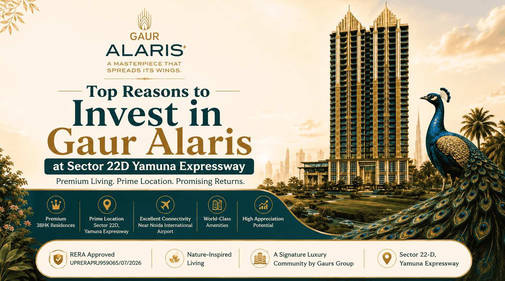 How Gaur Alaris Combines Luxury, Connectivity and Investment Potential on Yamuna Expressway