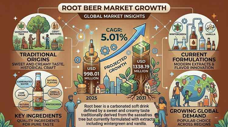Root Beer Market Driven by Premium Beverage Demand and E-Commerce Expansion