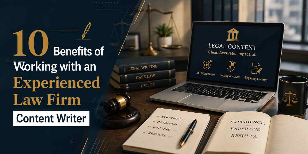 10 Benefits of Working with an Experienced Law Firm Content Writer