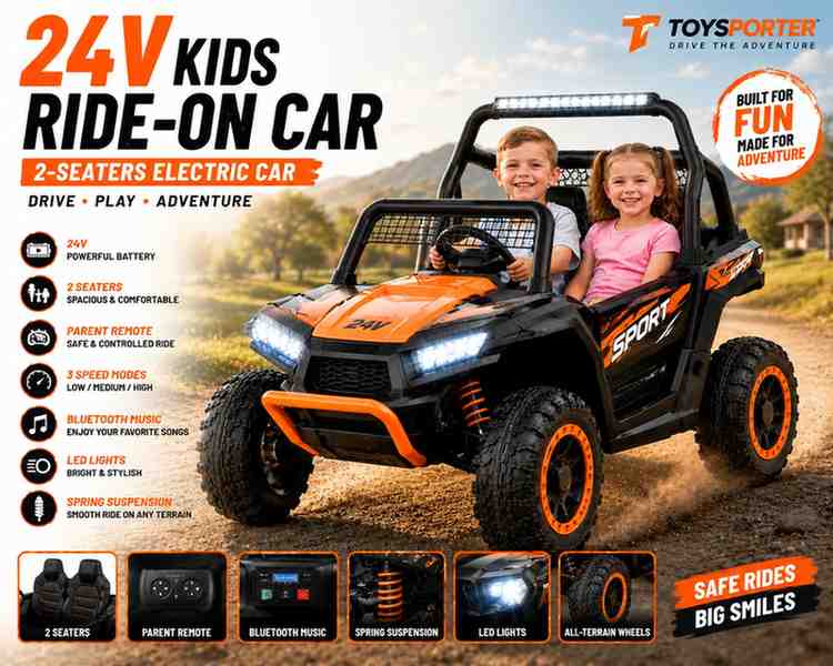 This $99 Clearance Off-Road SUV for Kids Punches Well Above Its Price