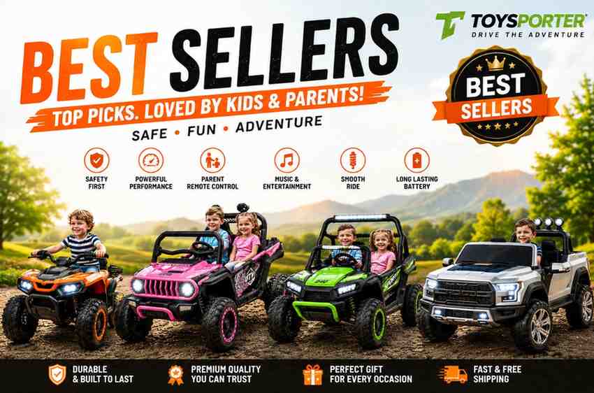 Toysporter's Best-Selling Ride-On Toys: What Makes These Models the Top Picks for US Parents