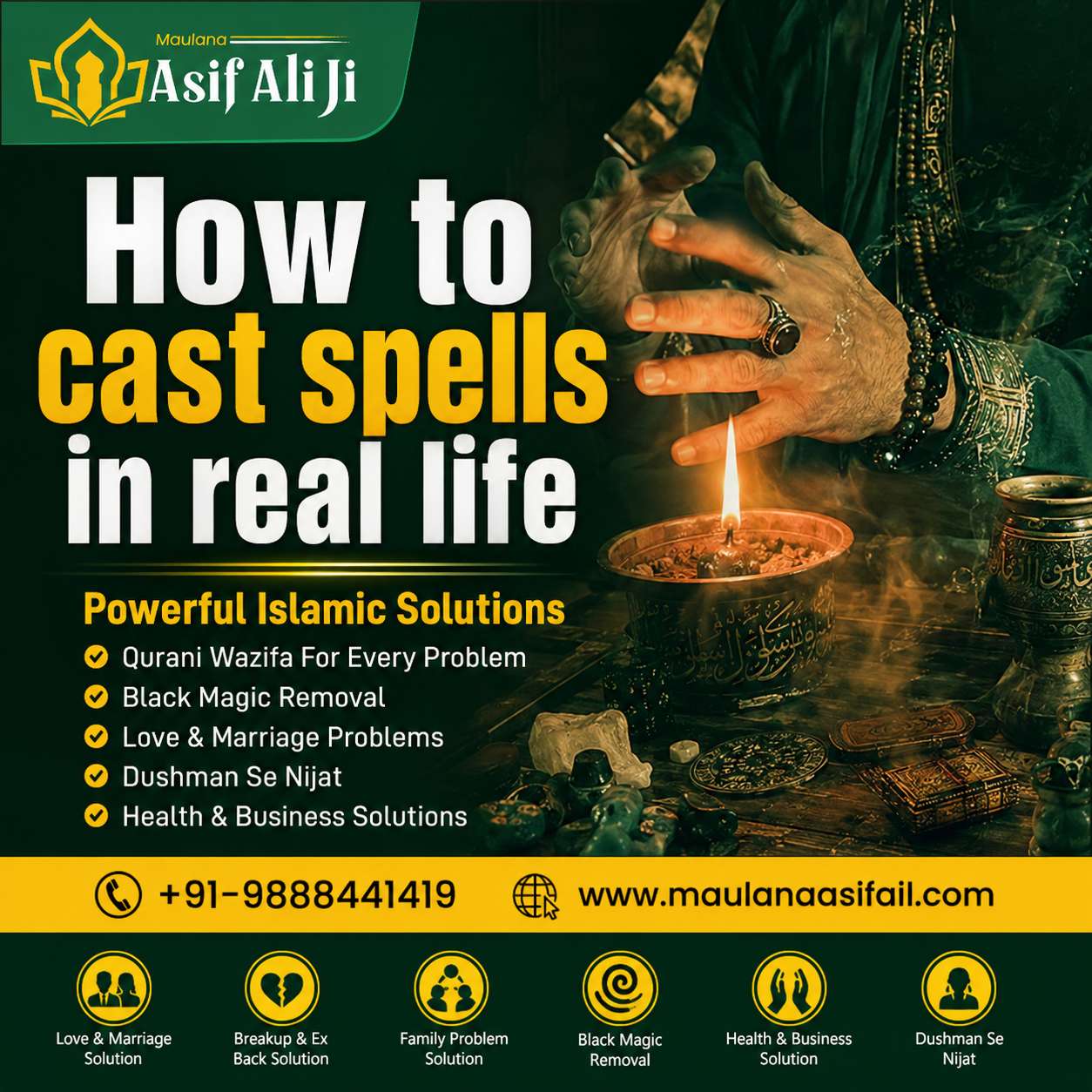 How to cast spells in real life