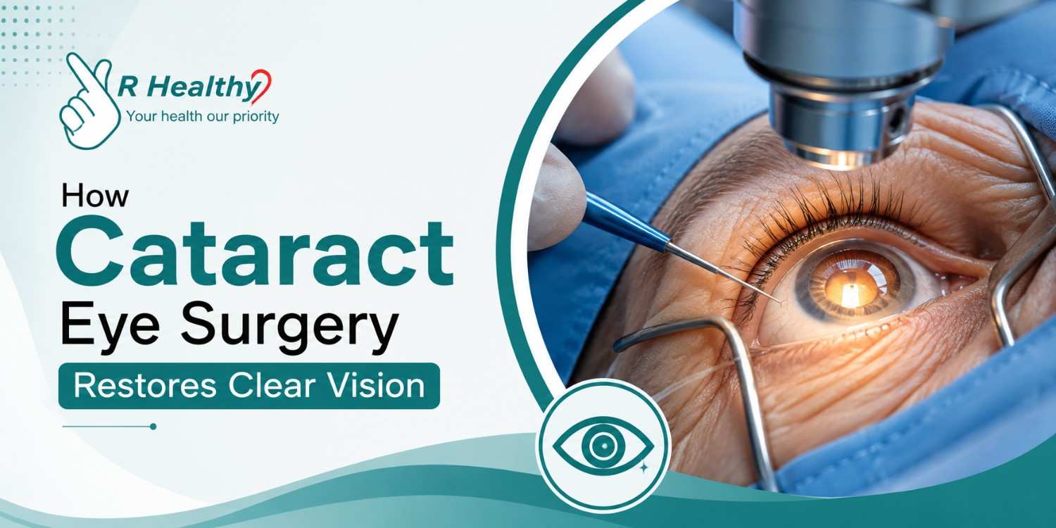 How Cataract Eye Surgery Restores Clear Vision