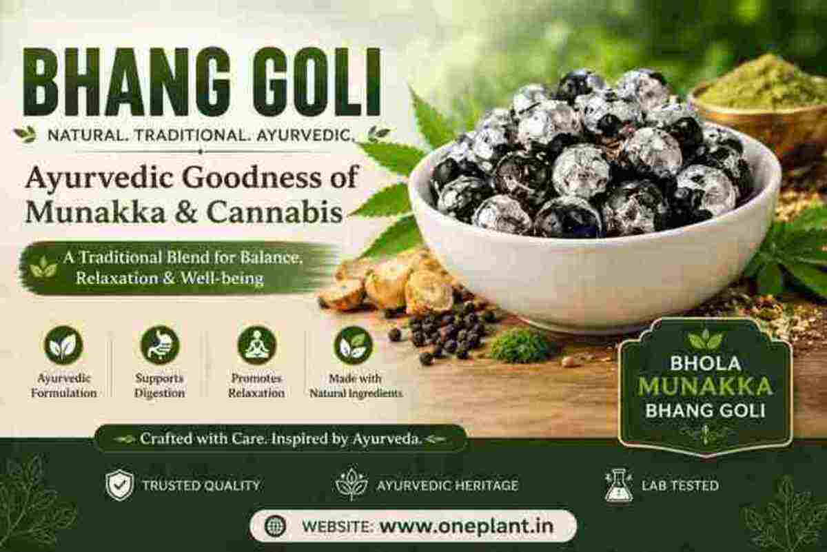 Ayurvedic Bhang Goli for Wellness: Uses, Effects, and How to Order Online Safely
