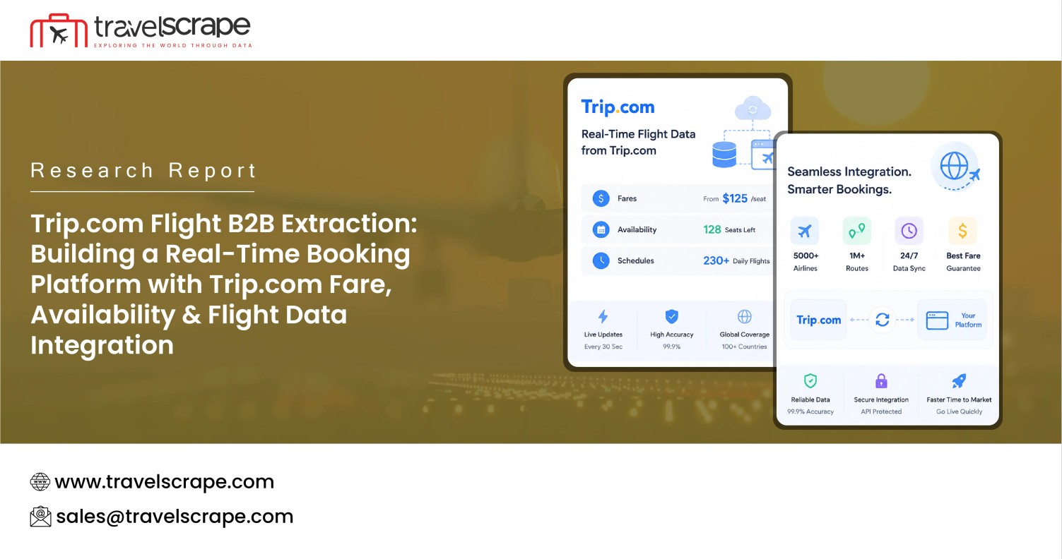 Leverage Trip.com Flight B2B Extraction