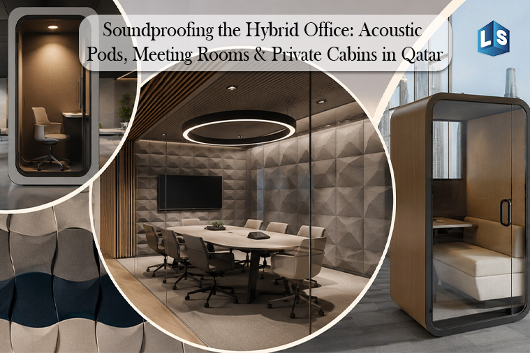 Soundproofing the Hybrid Office: Acoustic Pods, Meeting Rooms & Private Cabins in Qatar