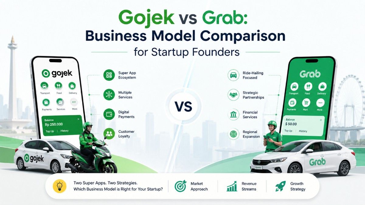 Gojek vs Grab: Business Model Comparison for Startup Founders