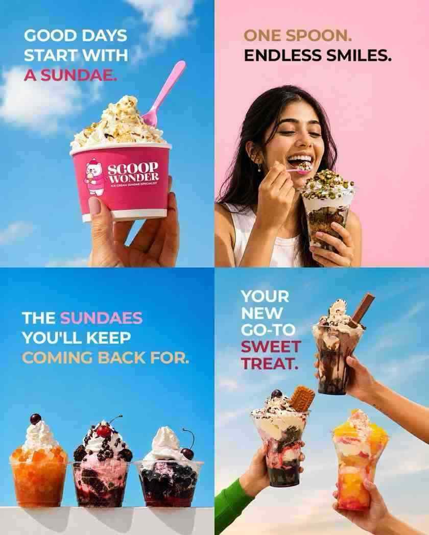 Dessert Places in Gurgaon: Why Scoop Wonder Galleria is a Must-Visit for Every Ice Cream Sundae Lover