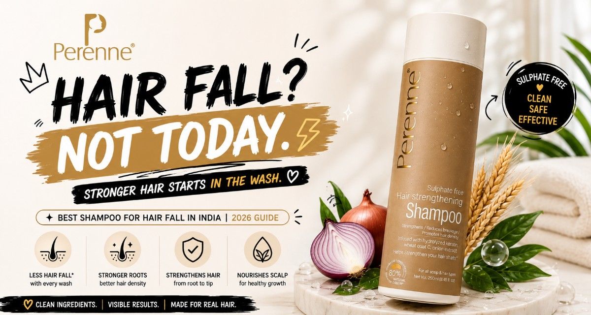 Best Shampoo for Hair Fall in India (2026 Guide): Complete Hair Care Routine for Stronger, Healthier Hair