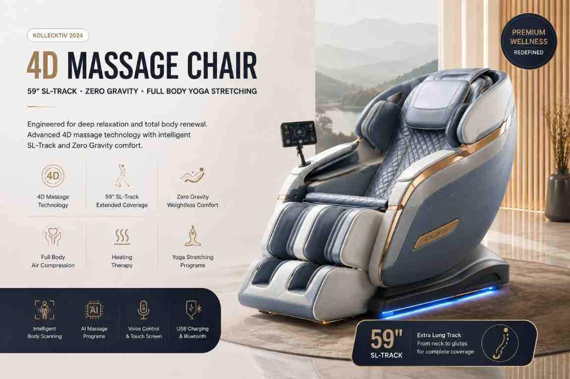 5D Massage Chairs Explained: The Next Step Beyond 4D