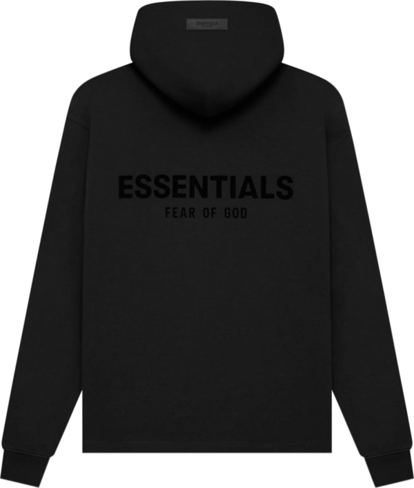 Why is a Fear of God black Essentials hoodie the perfect year-round garment?