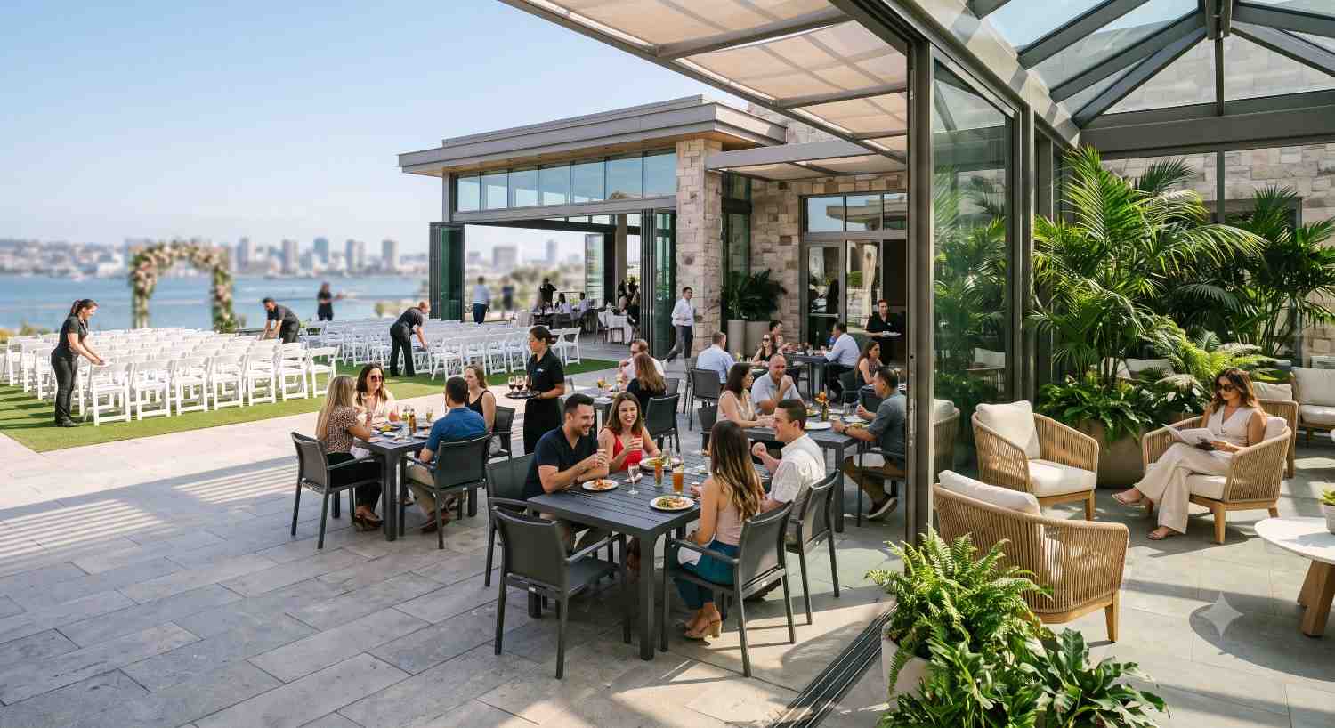 Strategic Outdoor Sourcing: Elevating Commercial Patios, Event Venues, and Modern Sunrooms