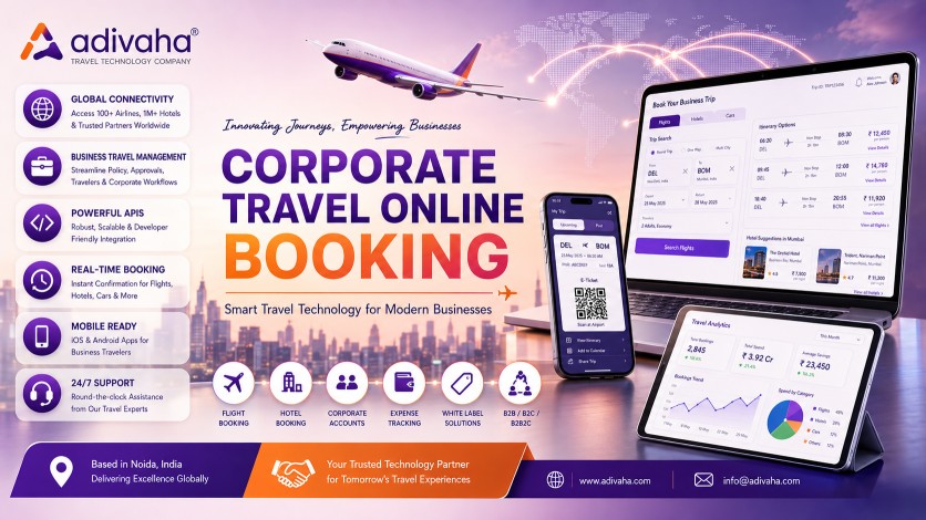Corporate Travel Online Booking Smart Enterprise Platform