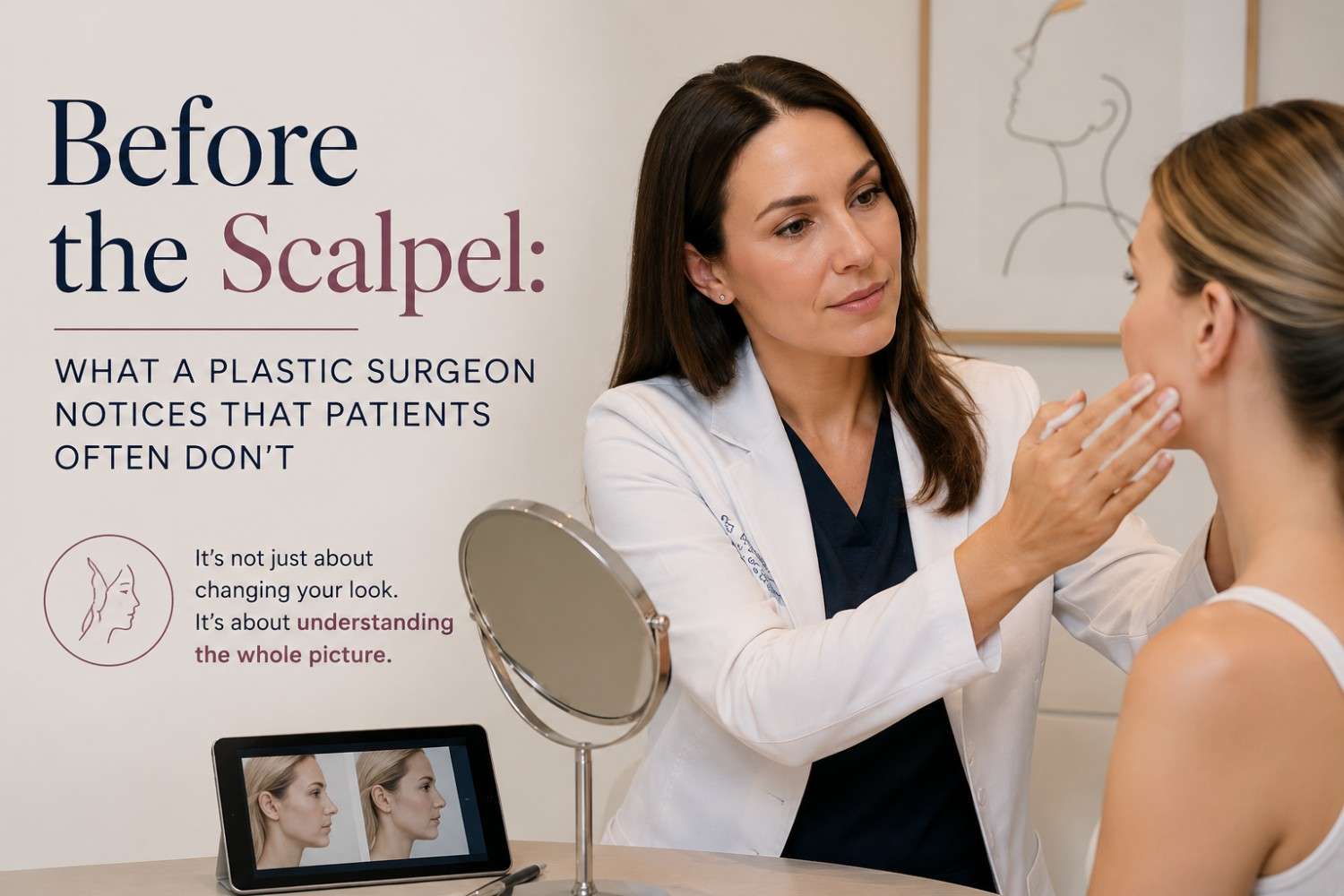 Before the Scalpel: What a Plastic Surgeon Notices That Patients Often Don’t
