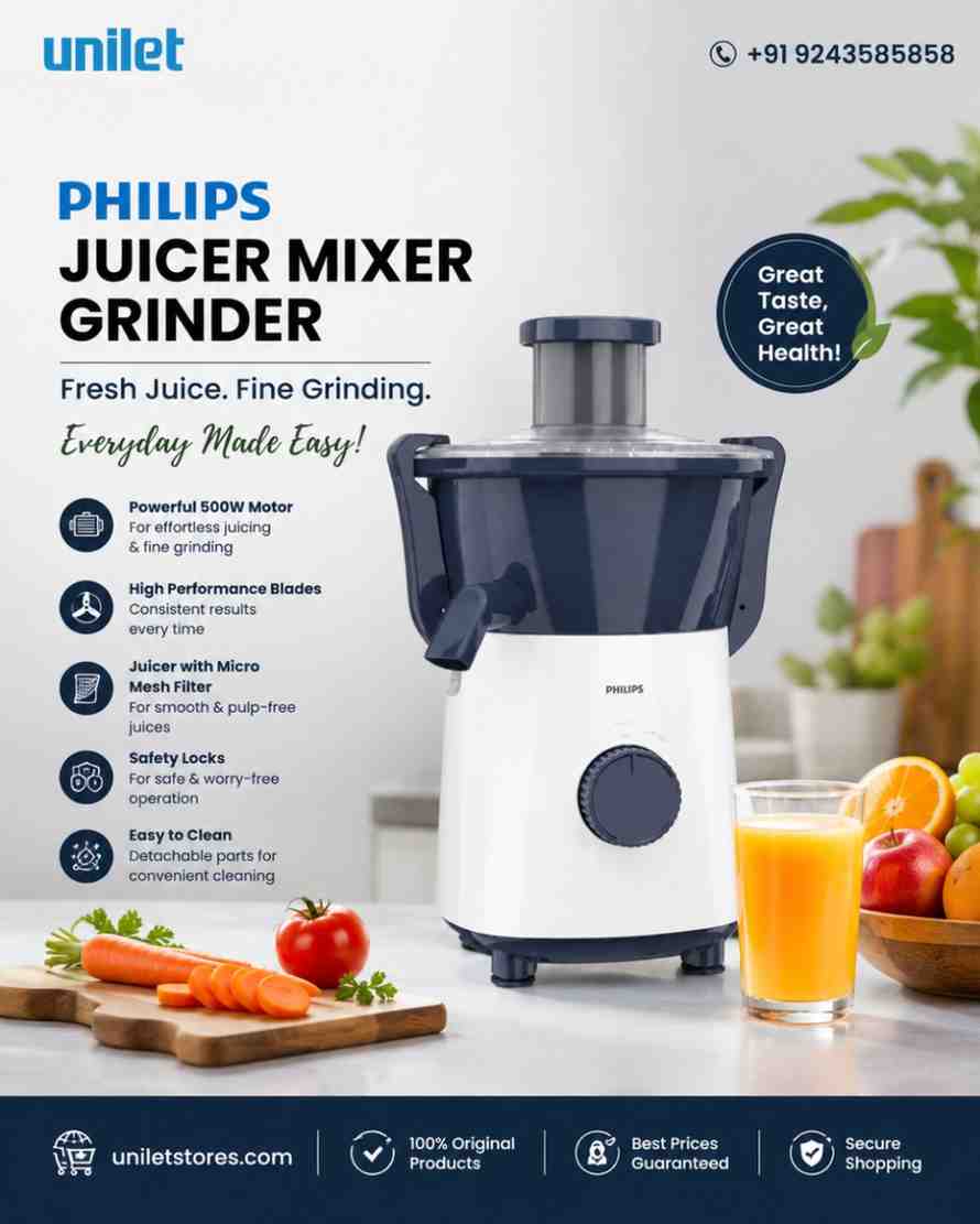 Philips Juicer Mixer Grinder | Buy Online at Unilet Stores