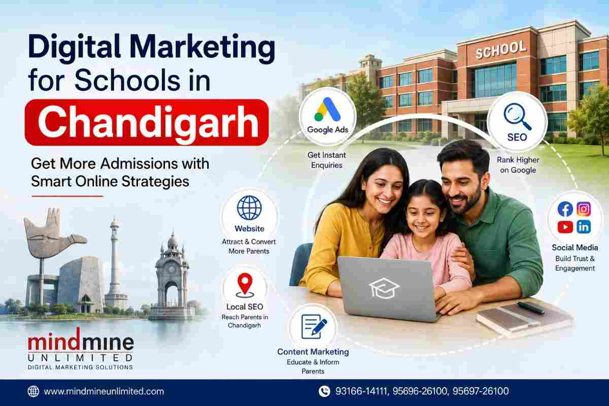 Get More Admissions by Using Digital Marketing Strategies in Chandigarh
