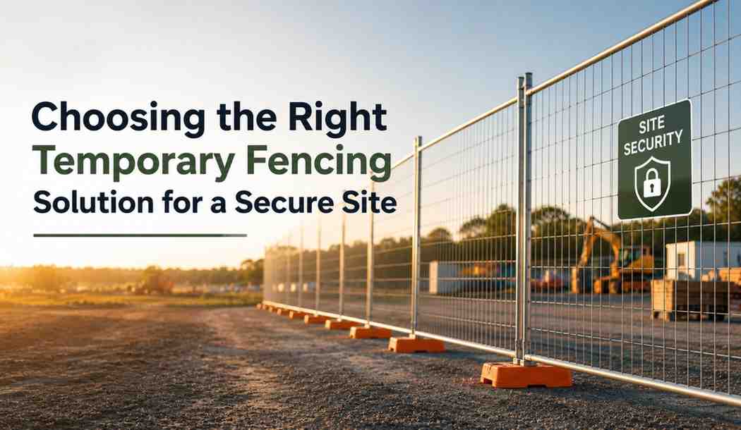 Choosing the Right Temporary Fencing Solution for a Secure Site
