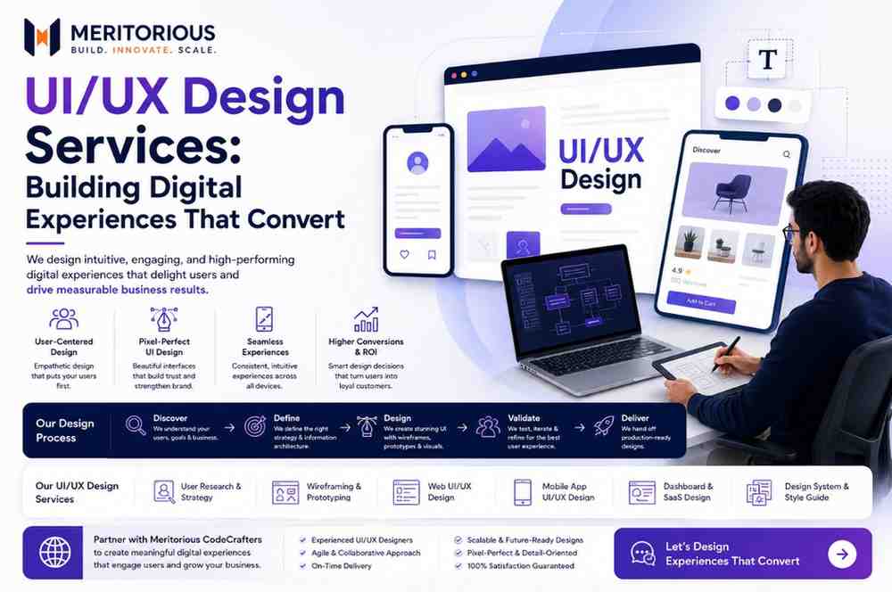 UI/UX Design Services: Building Digital Experiences That Convert