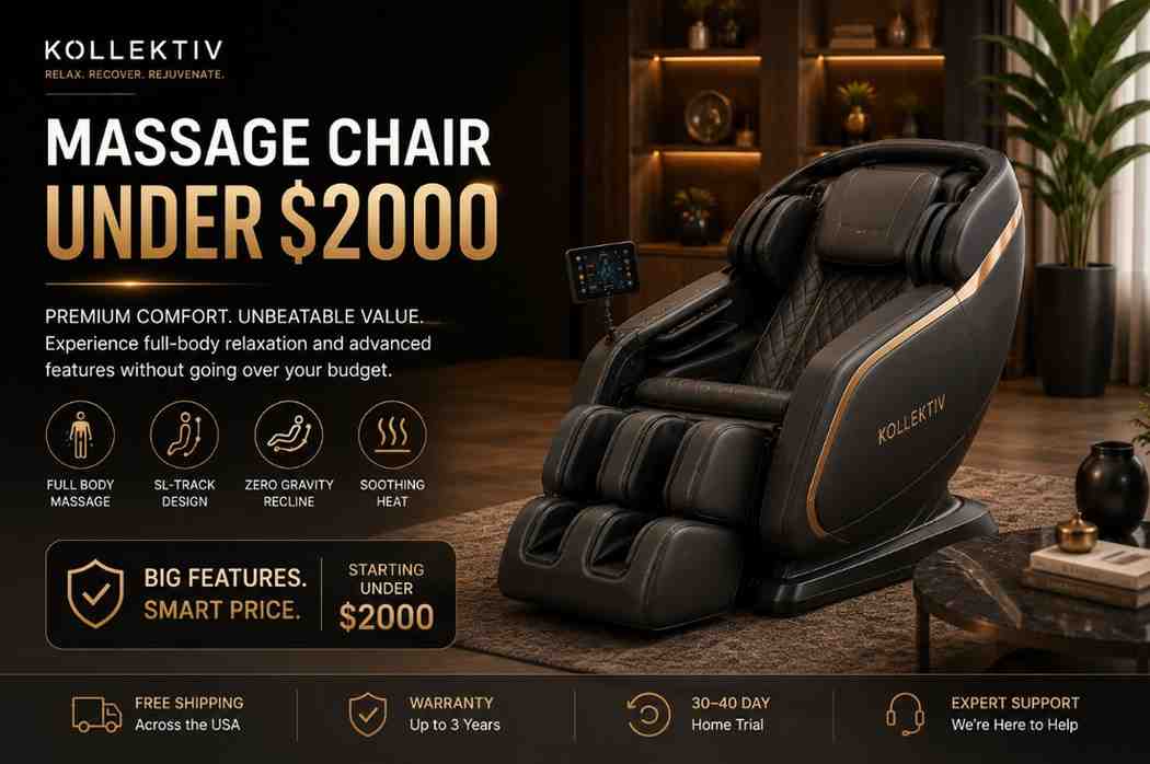 Massage Chairs Under $2000: What's Realistic and What to Watch For