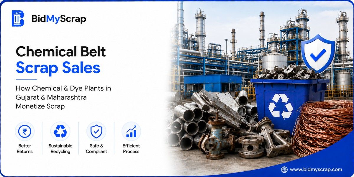 Chemical Belt Scrap Sales: How Chemical & Dye Plants in Gujarat & Maharashtra Monetize Scrap