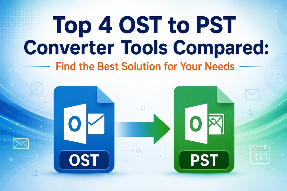 Top 4 OST to PST Converter Tools Compared: Find the Best Solution for Your Needs