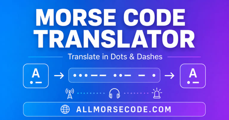 Where Can I Learn Morse Code Fast Without Signing Up?