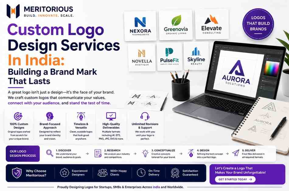Custom Logo Design Services In India: Building a Brand Mark That Lasts