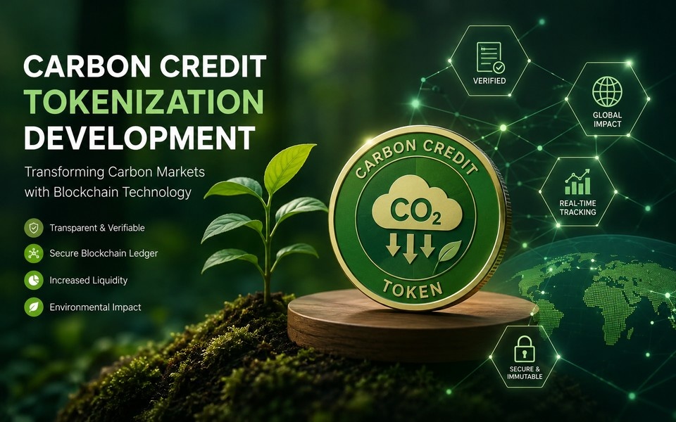 Carbon Credit Tokenization Development Company: Transforming Carbon Markets with Blockchain