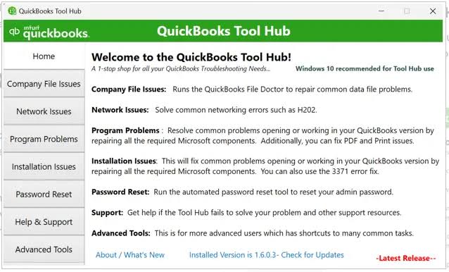 How QuickBooks Tool Hub Can Fix Your Accounting Problems Simply