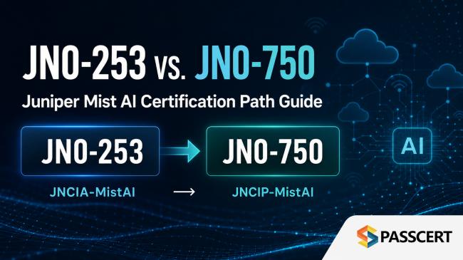 JN0-253 vs JN0-750: Juniper Mist AI Certification Path Guide