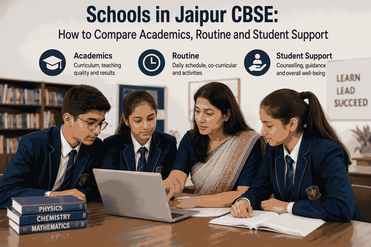Schools in Jaipur CBSE: How to Compare Academics, Routine and Student Support