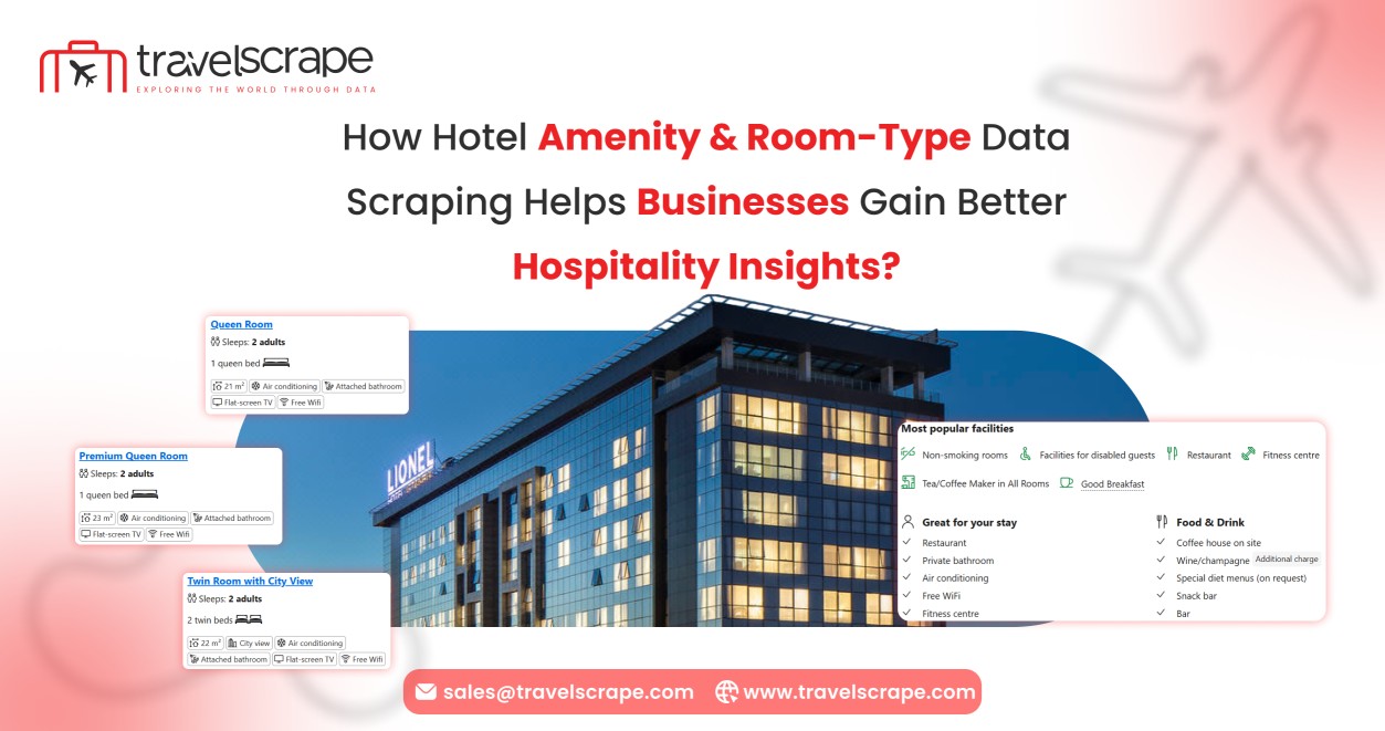 Hotel Amenity & Room-Type Data Scraping