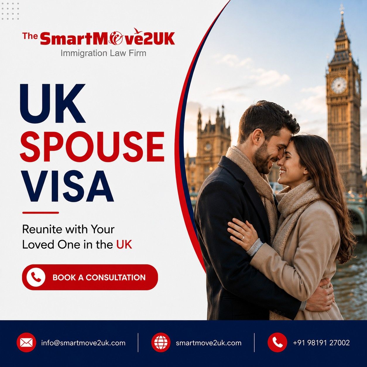 UK Spouse Visa Assistance – Reunite With Your Loved One in the UK
