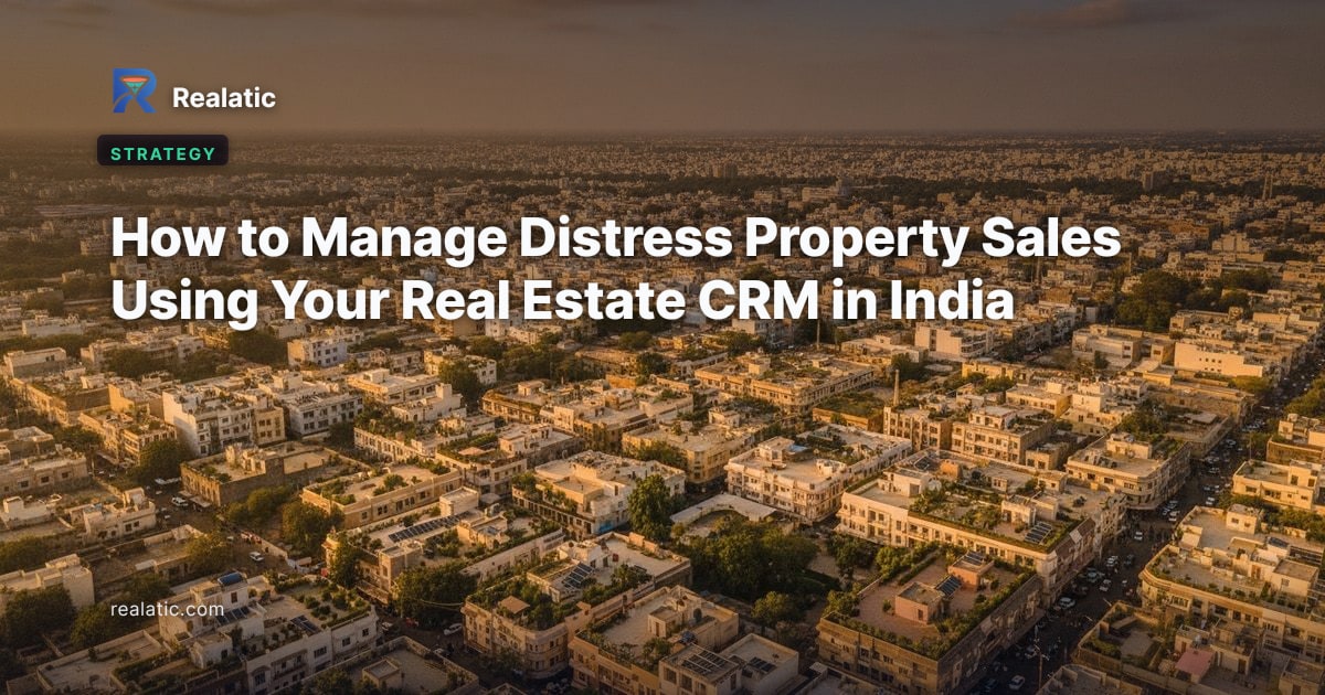 Real Estate CRM Software: A Smarter Way to Manage Leads, Follow-Ups and Property Sales