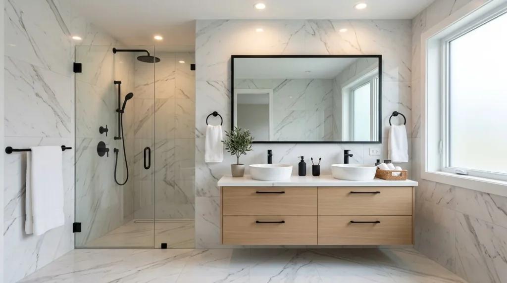 Modern Matte Black Bathroom Accessories in India