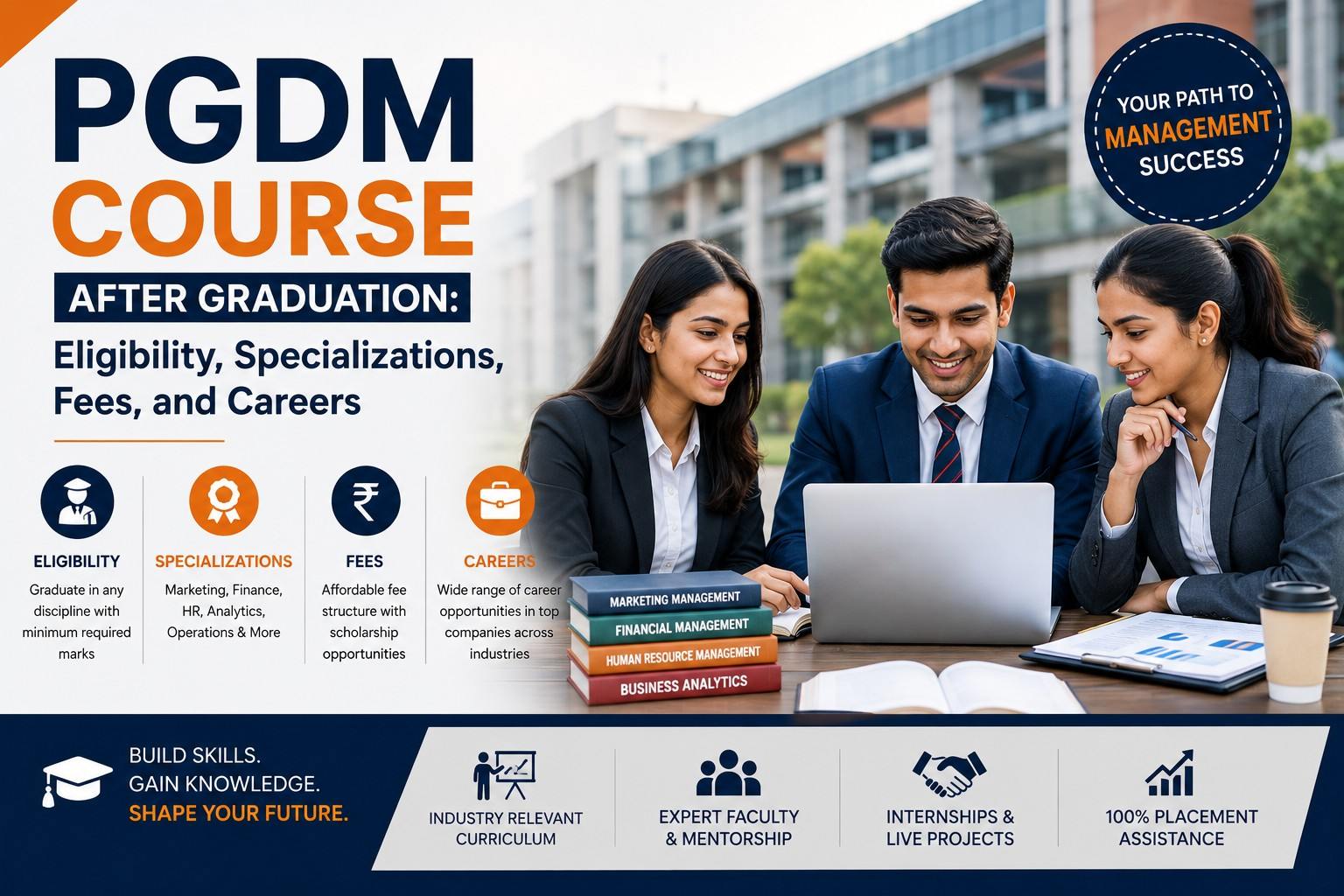 PGDM Course After Graduation: Eligibility, Specializations, Fees, and Careers