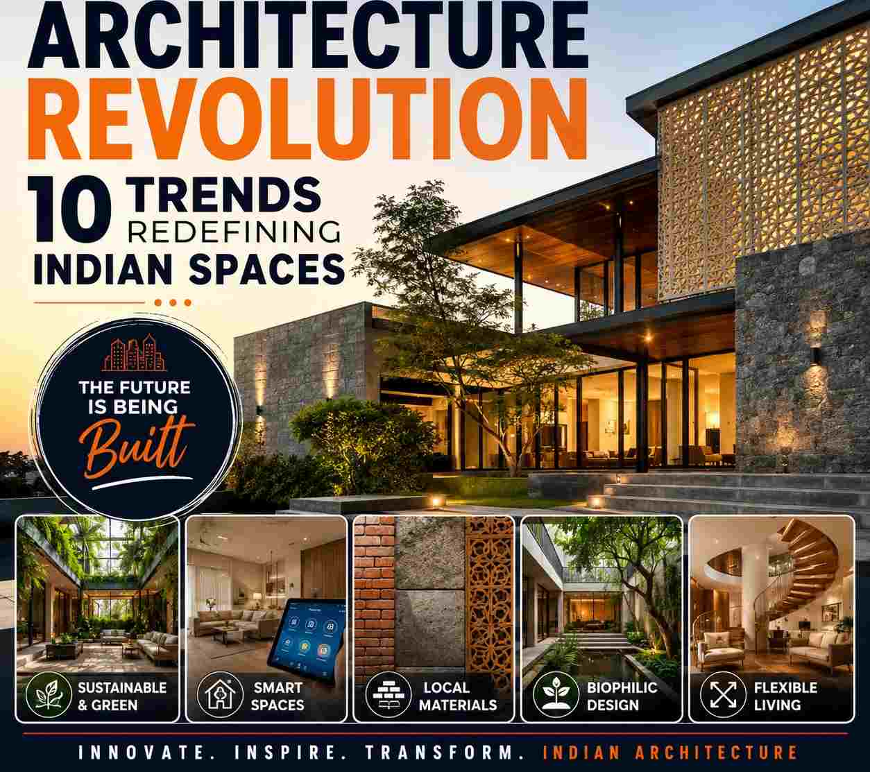 The Architecture Revolution: 10 Trends Redefining Indian Spaces