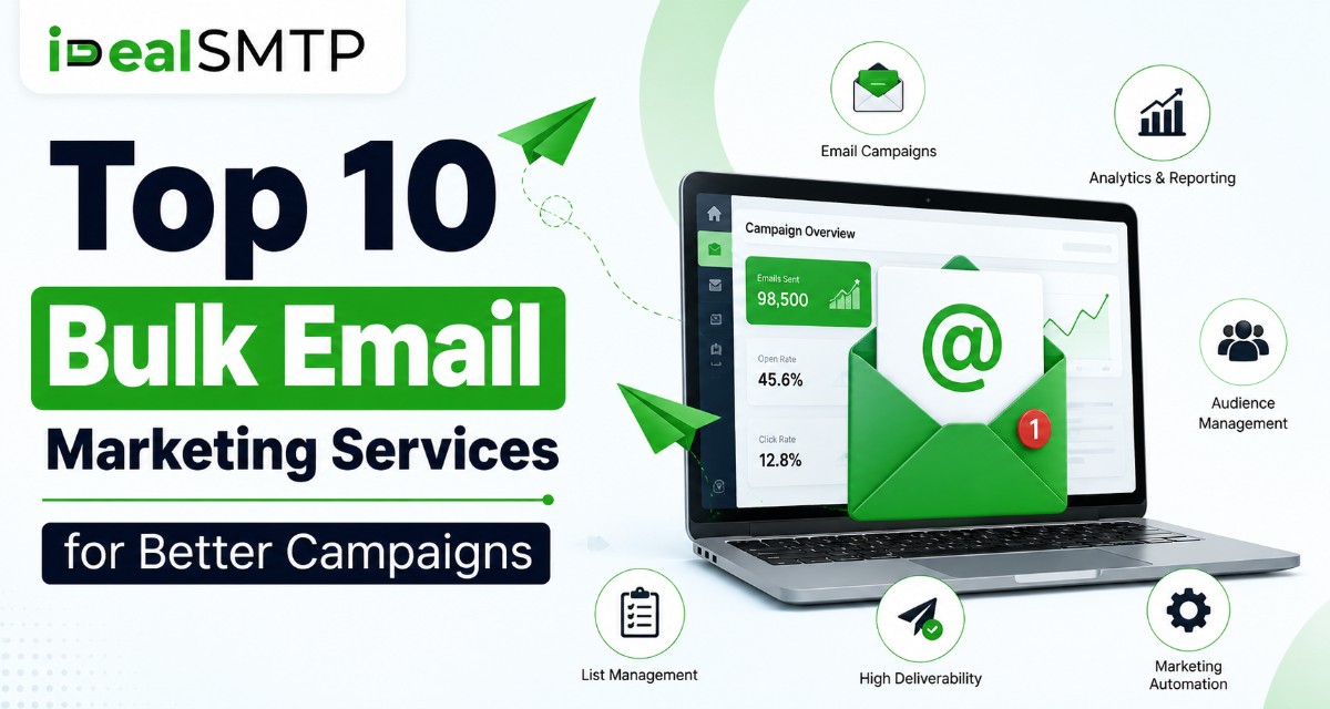 Top 10 Bulk Email Marketing Services for Better Campaigns