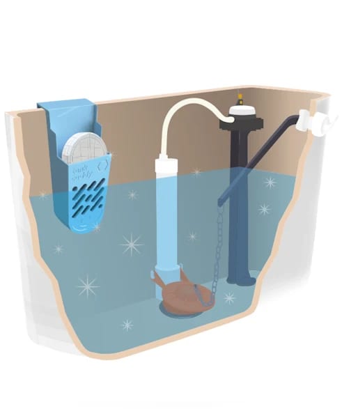 Toilet Tank Tablet Holder & Soot Trap: A Smarter Way to Keep Your Toilet Clean