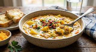 Nourishing and Delicious: Why Cheesy Chicken Chowder is a Family Favorite