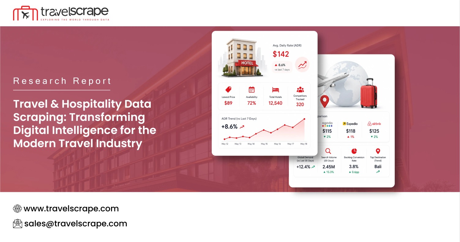 Travel & Hospitality Data Scraping for Modern Travel Industry