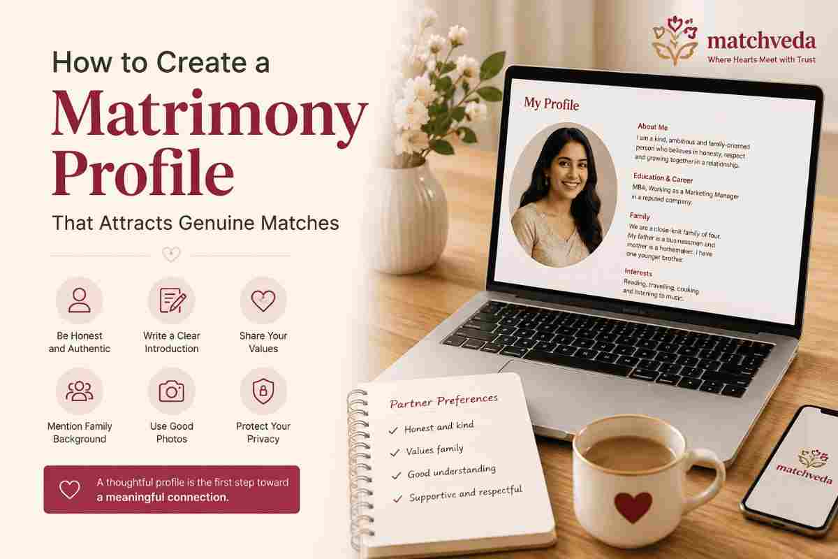 How to Create a Matrimony Profile That Attracts Genuine Matches