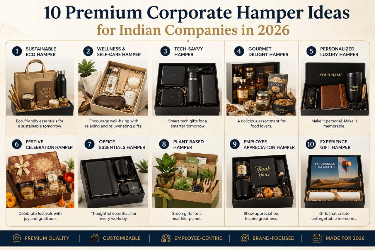 10 Premium Corporate Hamper Ideas for Indian Companies in 2026