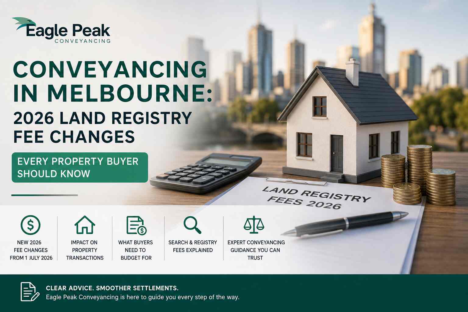 Conveyancing in Melbourne: 2026 Land Registry Fee Changes Every Property Buyer Should Know