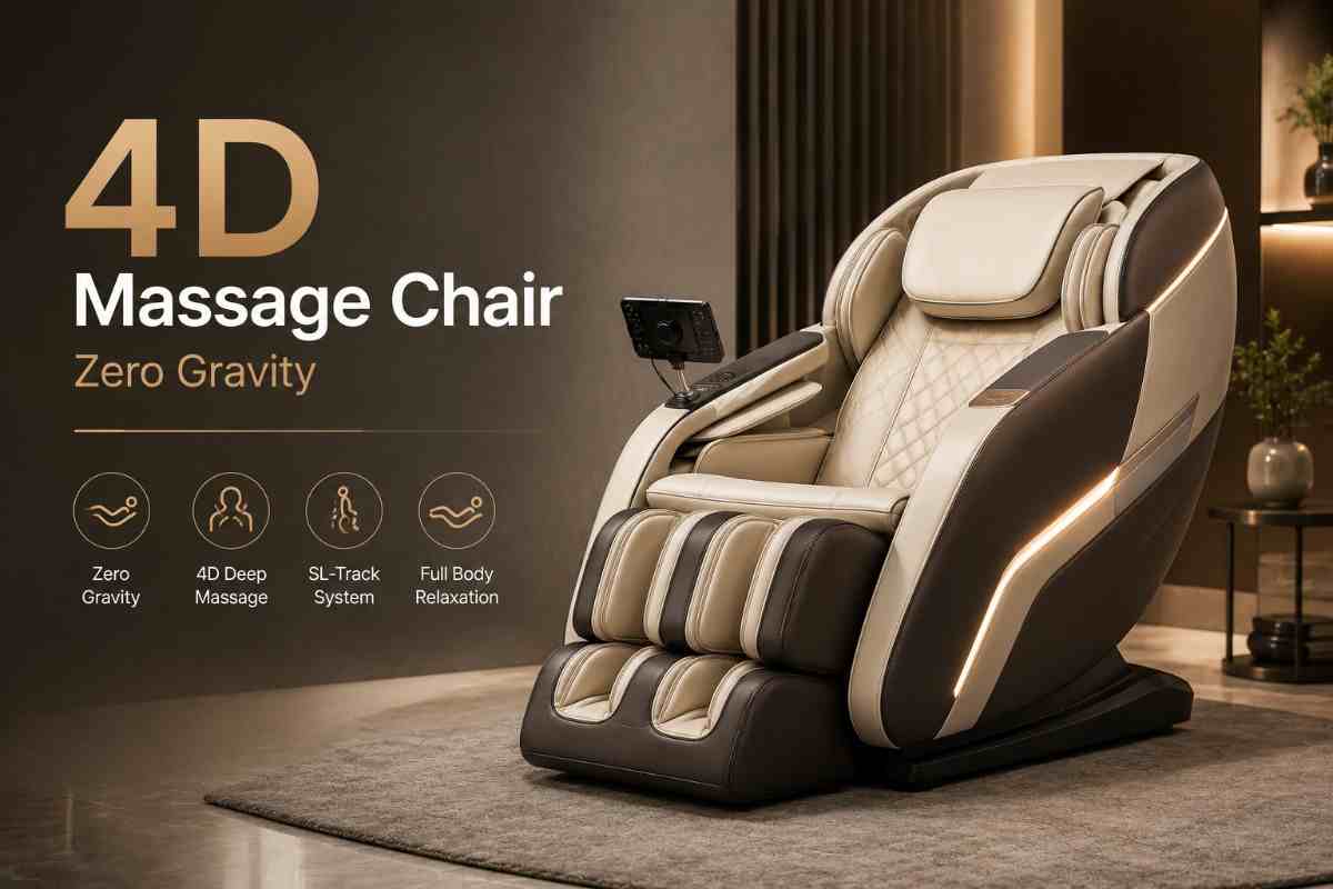 Compact Doesn't Mean Compromised: A Look at the 4D Massage Chair Zero Gravity Full Body
