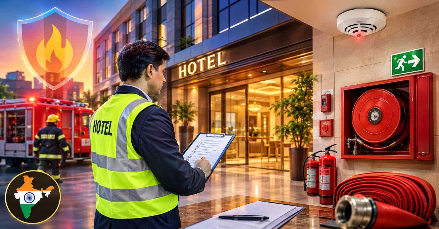 Fire Safety Compliance for Hotels in India — What Regulations Actually Require