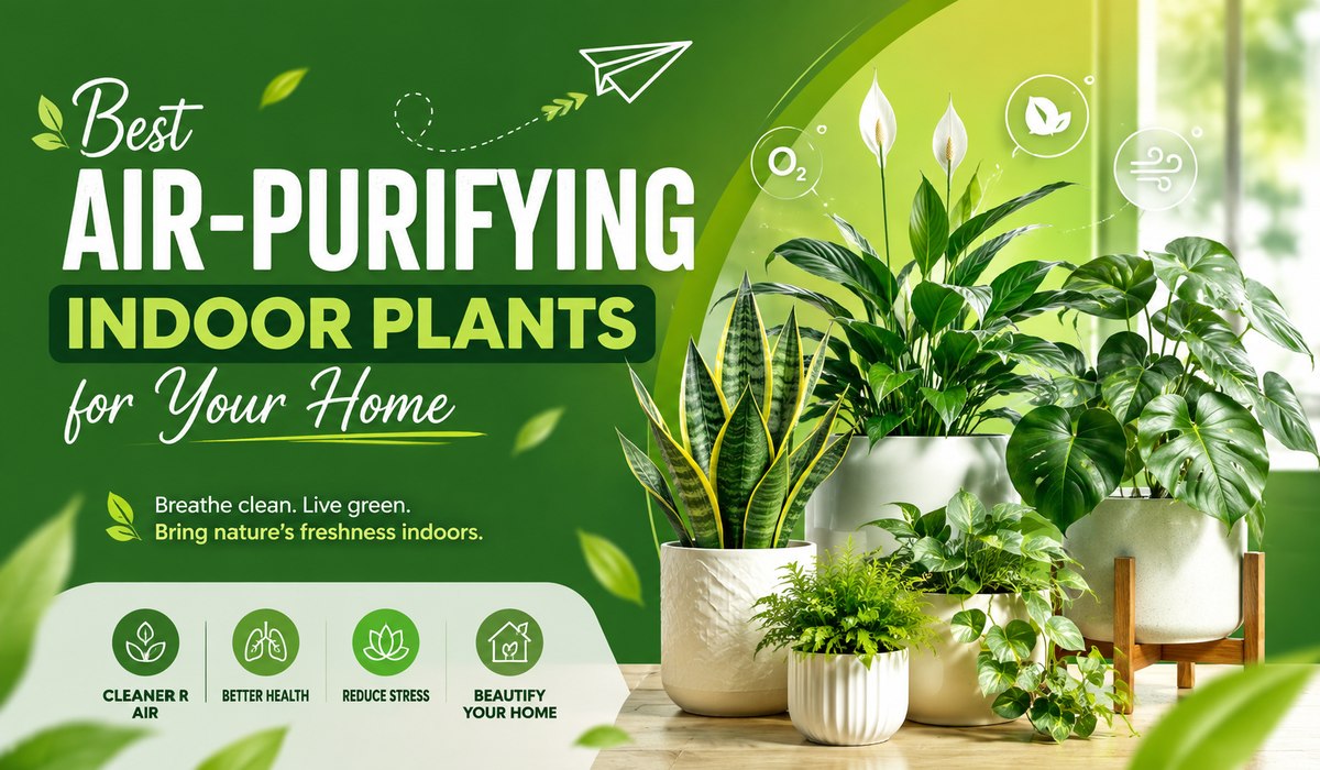 Best Air-Purifying Indoor Plants for Your Home 