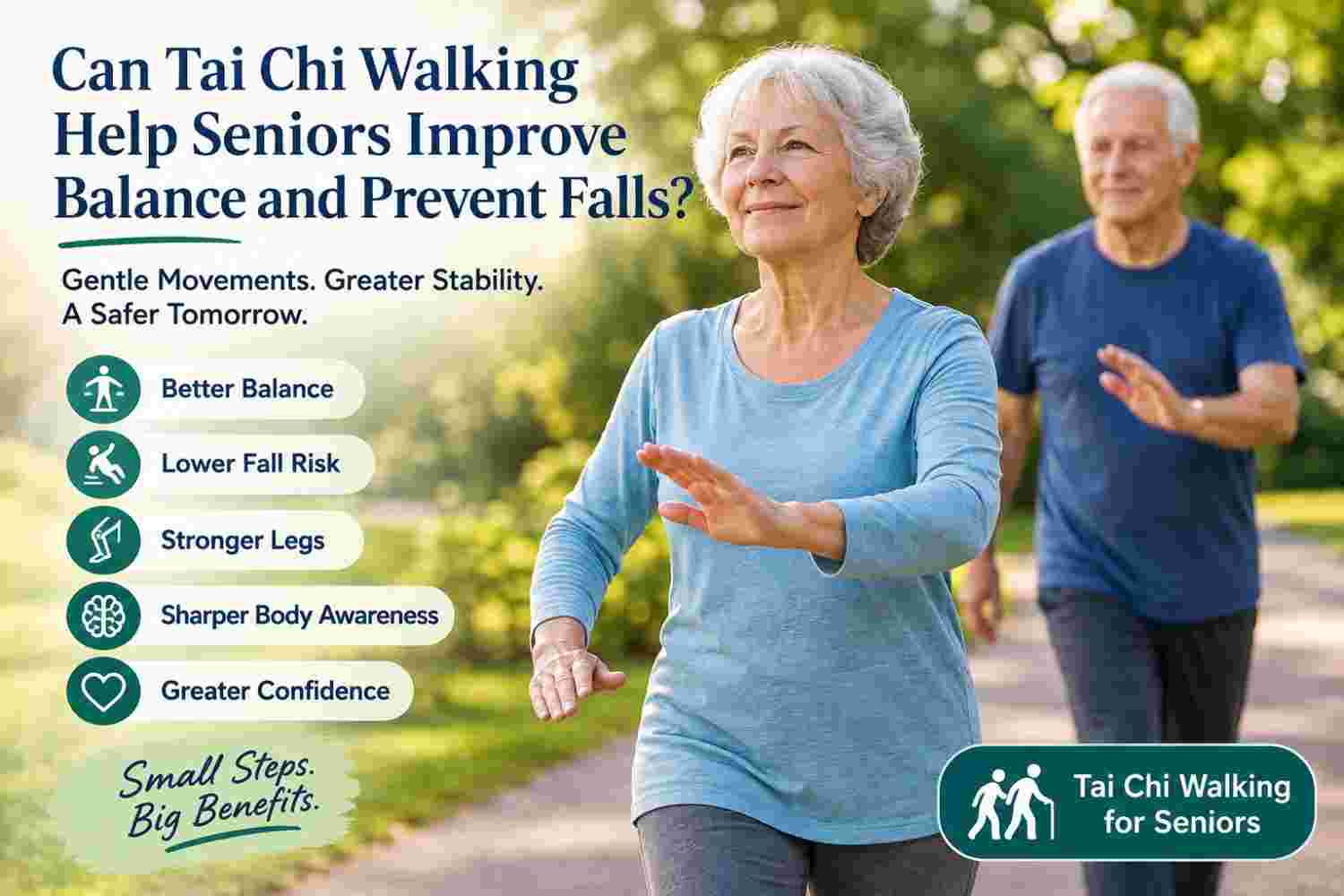 Can Tai Chi Walking Help Seniors Improve Balance and Prevent Falls?