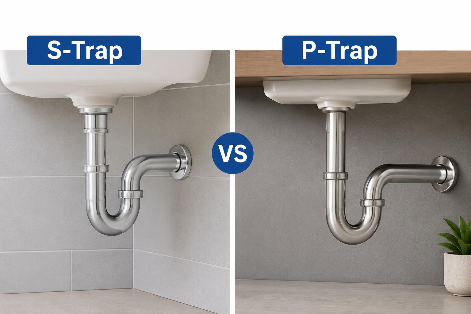 P Trap vs S Trap: Key Differences, Uses & Which is Better